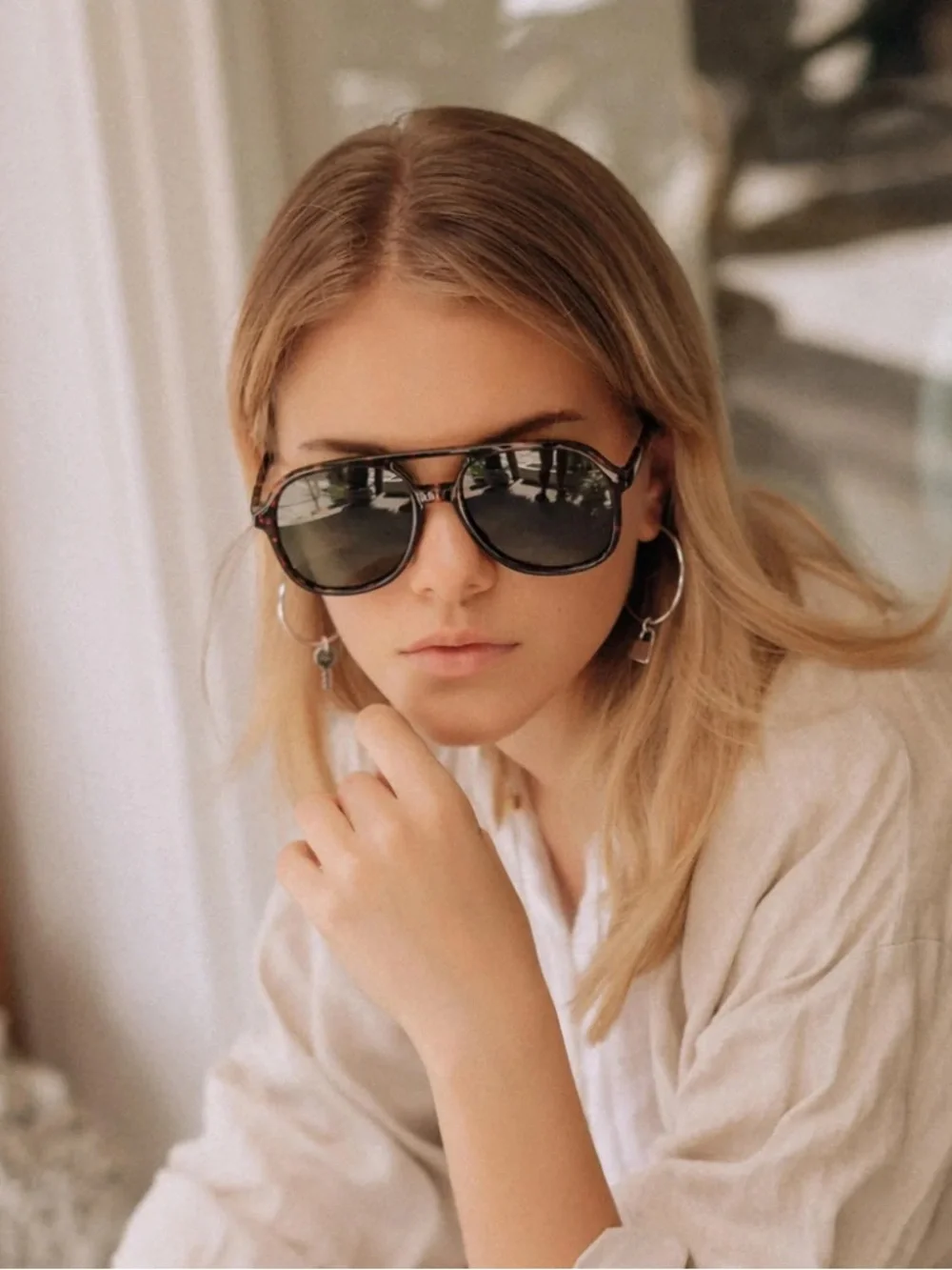 Sojos Oversized Aviators 3212 Better Days
